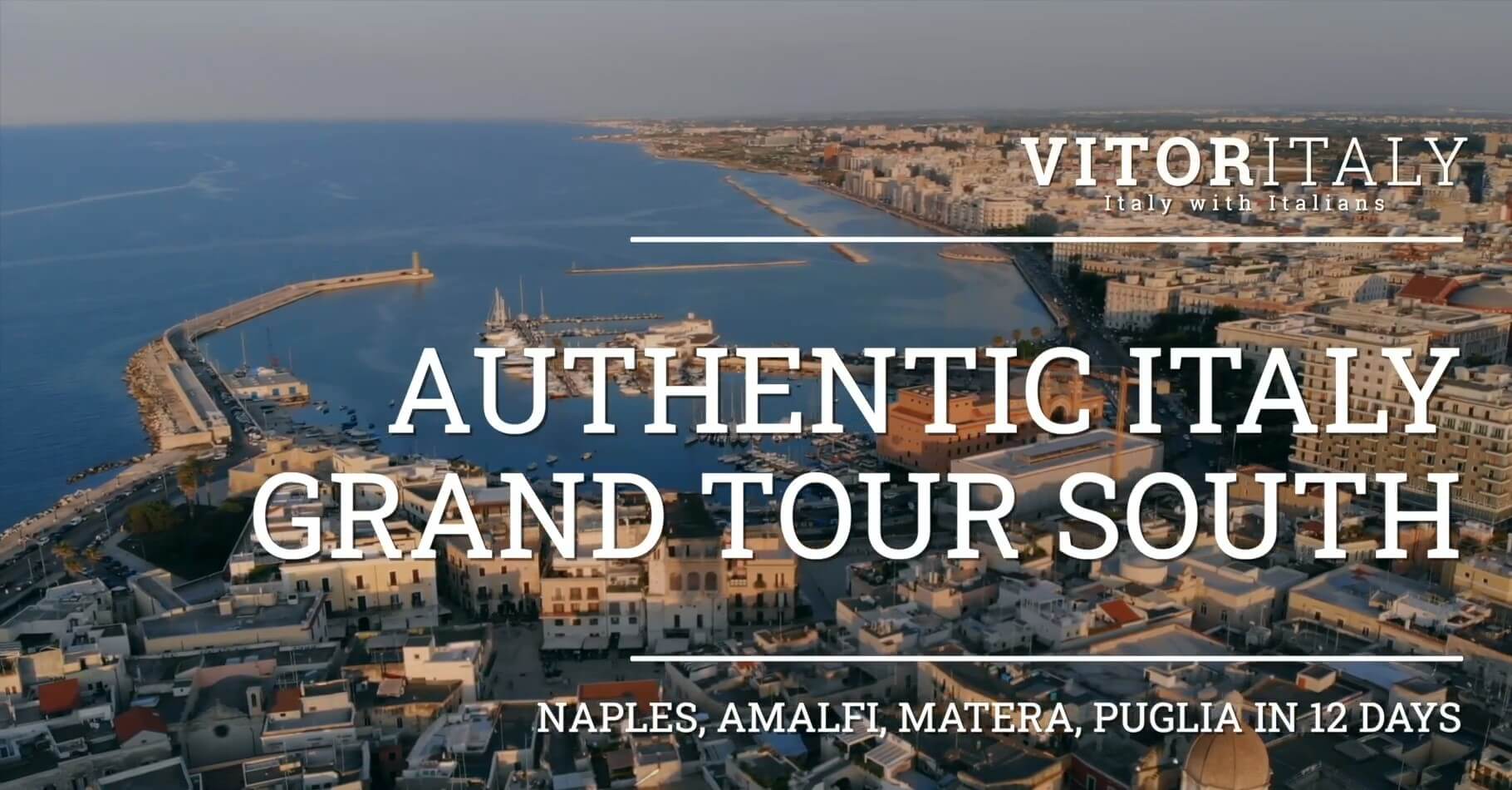 TRAVEL WITH MARCELLO AUTHENTIC ITALY SOUTH - Amalfi Coast, Matera, Puglia & Naples - October 20th - November 1st, 2024