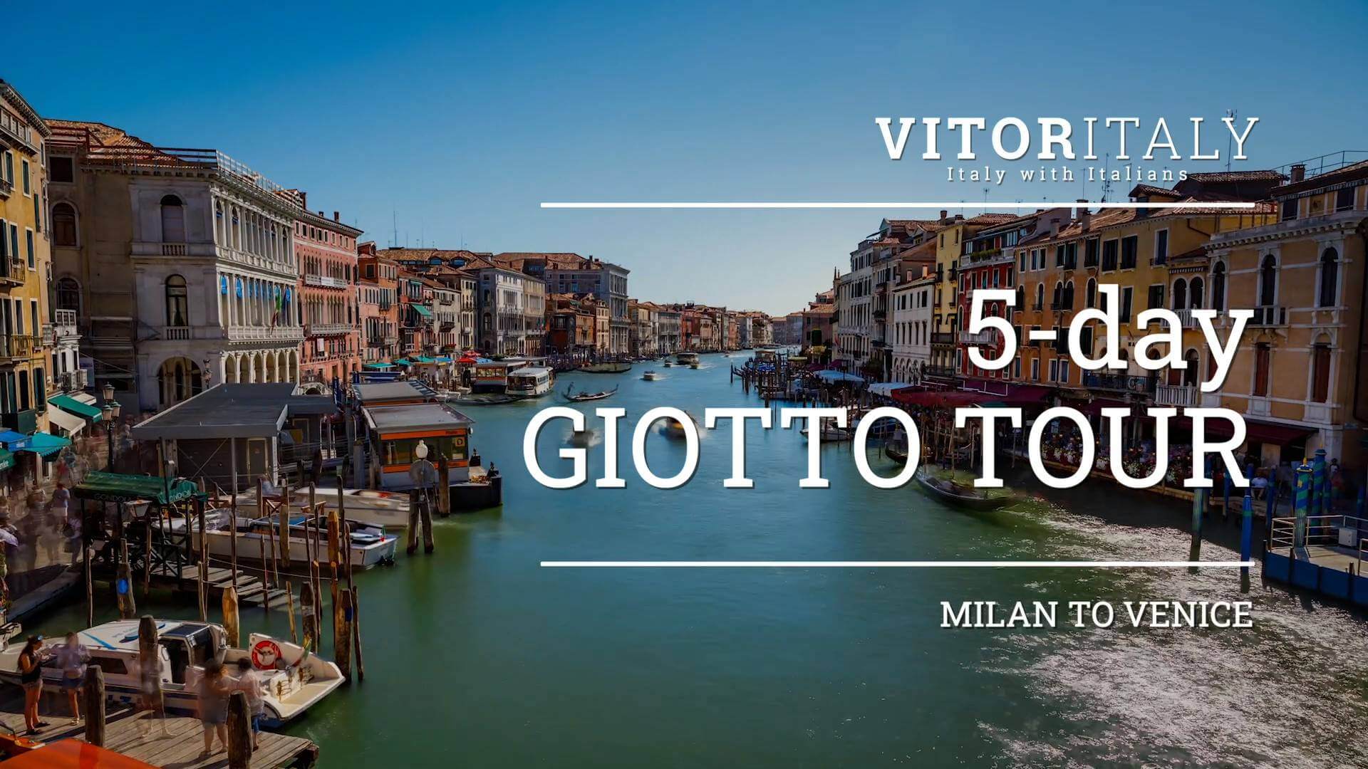 GIOTTO TOUR - Milan to Venice in 5 days