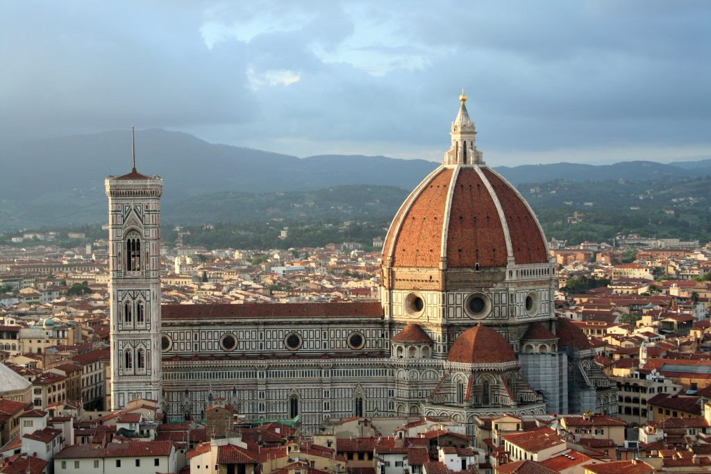 Florence: Santa Maria del Fiore with Brunelleschi’s Dome and Giotto’s Bell Tower